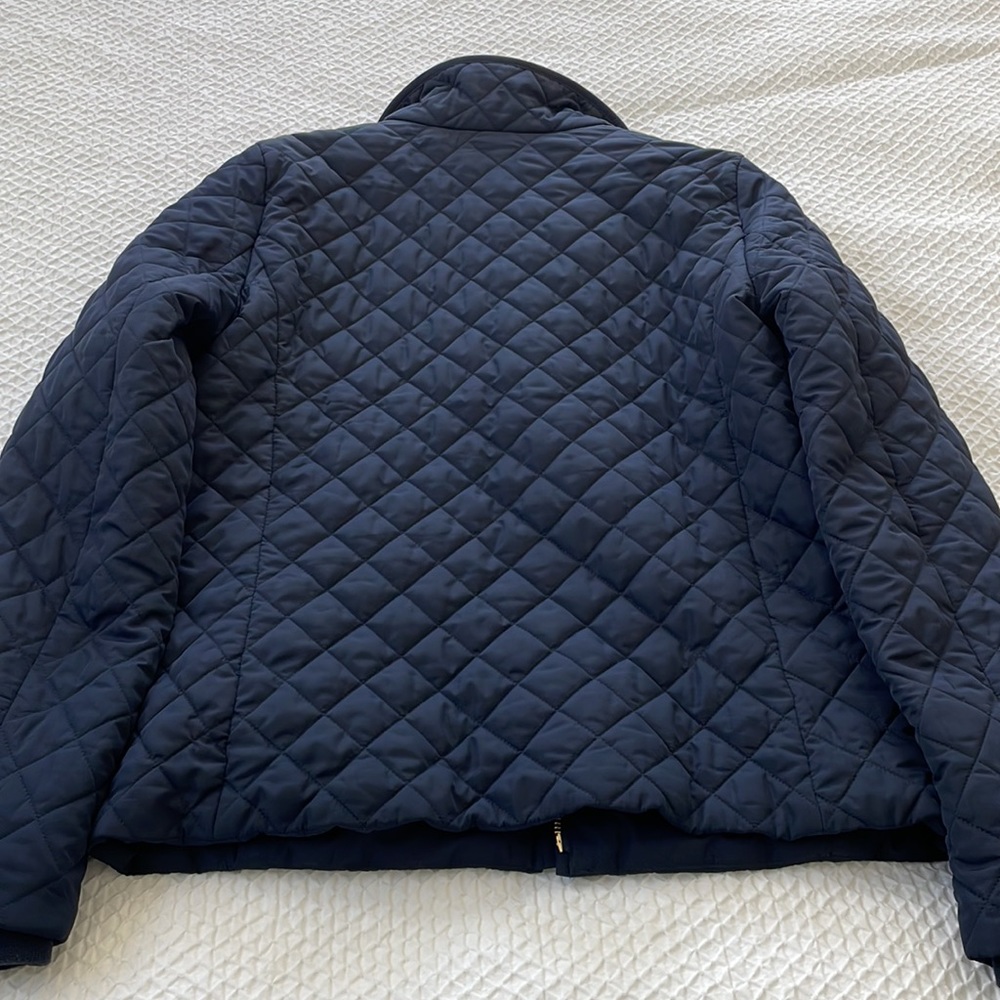 JCREW Quilted Navy Jacket - Picture 4 of 4